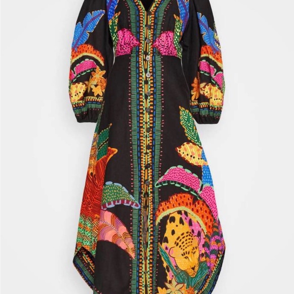 SOLD SOLD Farm Rio dress in good condition size medium - Picture 5 of 7